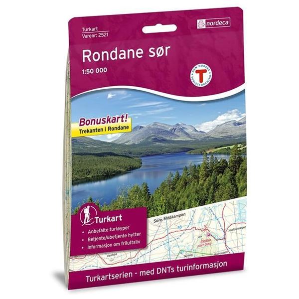 Bilde av RONDANE SØR 1:50 000