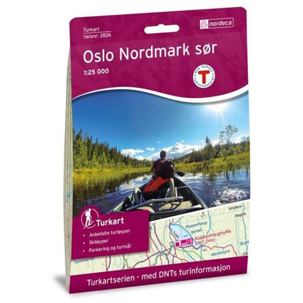 Bilde av OSLO NORDMARK SØR 1:25 000